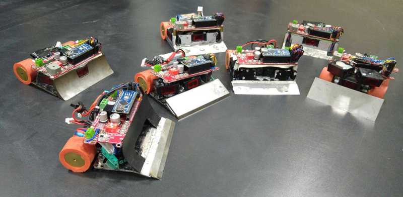 Mini sumo robot projects