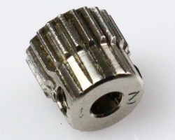 0.3 Module 21 Tooth Aluminium Gear Ø3.17 mm - Thumbnail