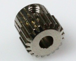 0.3 Module 21 Tooth Aluminium Gear Ø3.17 mm - Thumbnail