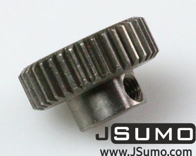 Jsumo - 0.4 Module 36T Aluminium Gear Ø3.17 mm (1)