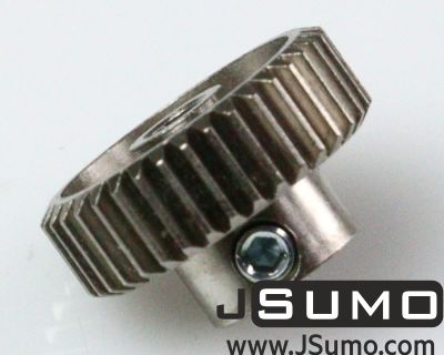 Jsumo - 0.4 Module 37 Tooth Aluminium Gear Ø3.17 mm