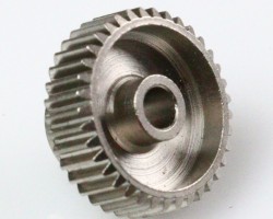 0.4 Module 37 Tooth Aluminium Gear Ø3.17 mm - Thumbnail