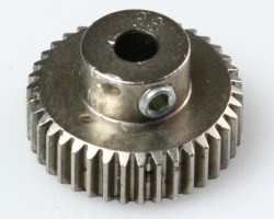 0.4 Module 38T Aluminium Gear Ø3.17 mm - Thumbnail