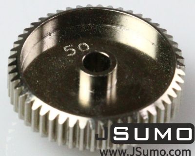 Jsumo - 0.4 Module 50T Aluminium Gear Ø3.17 mm