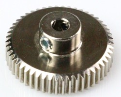 0.4 Module 50T Aluminium Gear Ø3.17 mm - Thumbnail