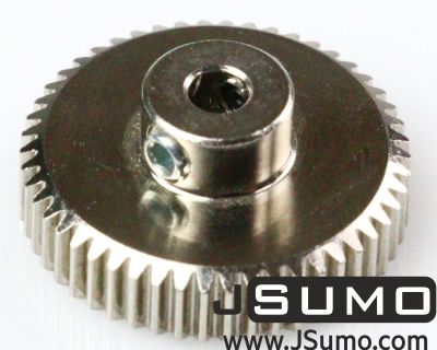 Jsumo - 0.4 Module 50T Aluminium Gear Ø3.17 mm (1)