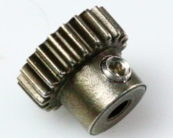 0.6 Module 21T Steel Gear Ø3.17 mm - Thumbnail