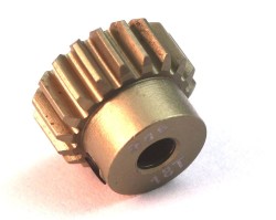 0.6 Module (42.3 Pitch) 18T Aluminum Pinion Gear - Ø3.17mm - Thumbnail