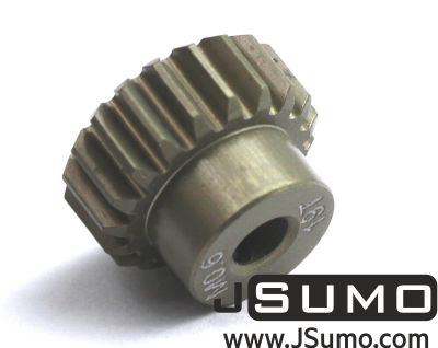 Jsumo - 0.6 Module (42.3 Pitch) 19T Aluminum Pinion Gear - Ø3.17mm (1)