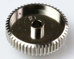 0.4 Module 51T Aluminium Gear Ø3.17mm - Thumbnail