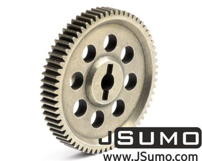 Jsumo - 0,6 Module 64 Tooth (64T) Spur Gear (Ø5mm Hole) (1)
