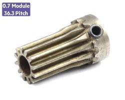0.7 Module (36.3 Pitch) 12T Pinion Gear - Ø5mm - Thumbnail