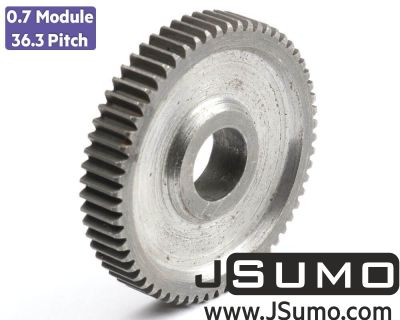 Jsumo - 0.7 Module (36.3 Pitch) 60T Gear - Ø12mm