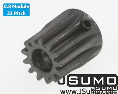 Jsumo - 0.8 Module (32 Pitch) 13T Pinion Gear Ø5mm