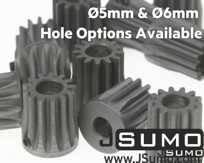 Jsumo - 0.8 Module (32 Pitch) 13T Pinion Gear Ø5mm (1)