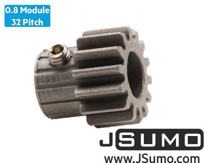 Jsumo - 0.8 Module (32 Pitch) 14T Pinion Gear - Ø5-6mm