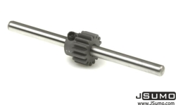 0.8 Module (32 Pitch) 16T Steel Pinion Gear - Ø6mm - Thumbnail