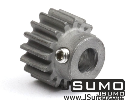 Jsumo - 0.8 Module (32 Pitch) 16T Steel Pinion Gear - Ø6mm