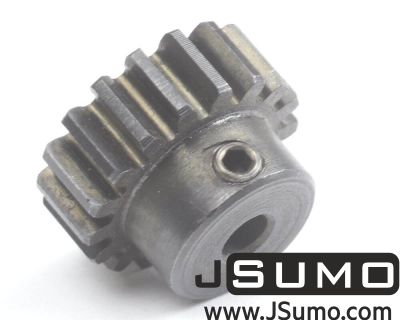 Jsumo - 0.8 Module (32 Pitch) 17T Pinion Gear - Ø3.17mm (1)