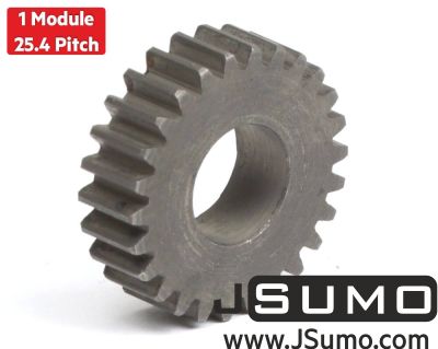 Jsumo - 1 Module 26 Tooth (26T) Steel Gear - Ø12mm