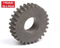 1 Module 28 Tooth (28T) Steel Gear - Ø12mm - Thumbnail