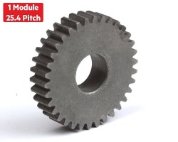 1 Module 34 Tooth (34T) Steel Gear - Ø12mm - Thumbnail