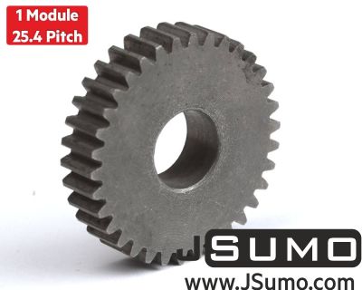 Jsumo - 1 Module 34 Tooth (34T) Steel Gear - Ø12mm