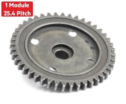 Jsumo - 1 Module 44 Tooth (44T) Steel Gear - Ø6mm