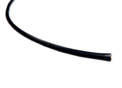  - 10 AWG Multi Stranded Copper-Silicon Cable - Black 1 Meter