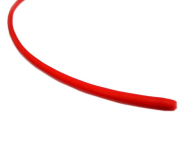 - 10 AWG Thick Multi Stranded Copper-Silicon Cable - Red 1 Meter