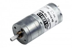 JSumo DC Gearhead Motor 25mm 12V 750 RPM SP - Thumbnail