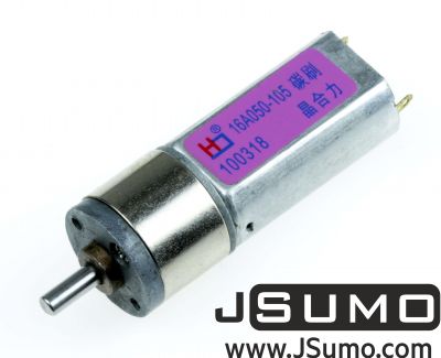 Jsumo - 12V 260RPM High Torque Mini Gear Motor