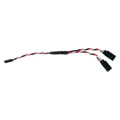 Amass - 15cm 22Awg Futaba Y Leads Twisted Wire 