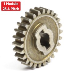 1 Module 26 Tooth (26T) Steel Gear - Ø6mm - Thumbnail