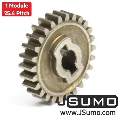 Jsumo - 1 Module 26 Tooth (26T) Steel Gear - Ø6mm