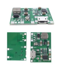 1S 3.7V 18650 Adjustable Charge and Boost Module - Thumbnail