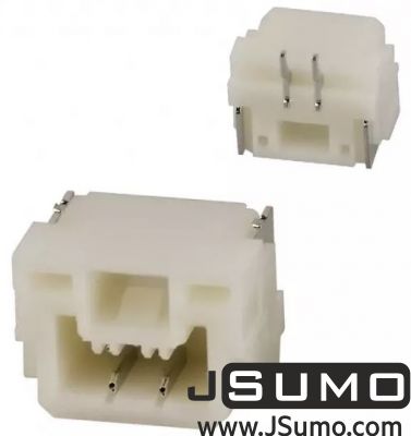 JST - 2 Pos Connector 1.25mm Top Input, SMD