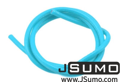  - 20 AWG Multi Stranded Copper-Silicone Cable - Blue 1 Meter