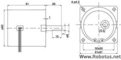 220V 5Rpm AC Synchronous Motor - Thumbnail