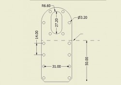 25mm Motor Mount Pair (For 25mm Series) - Thumbnail