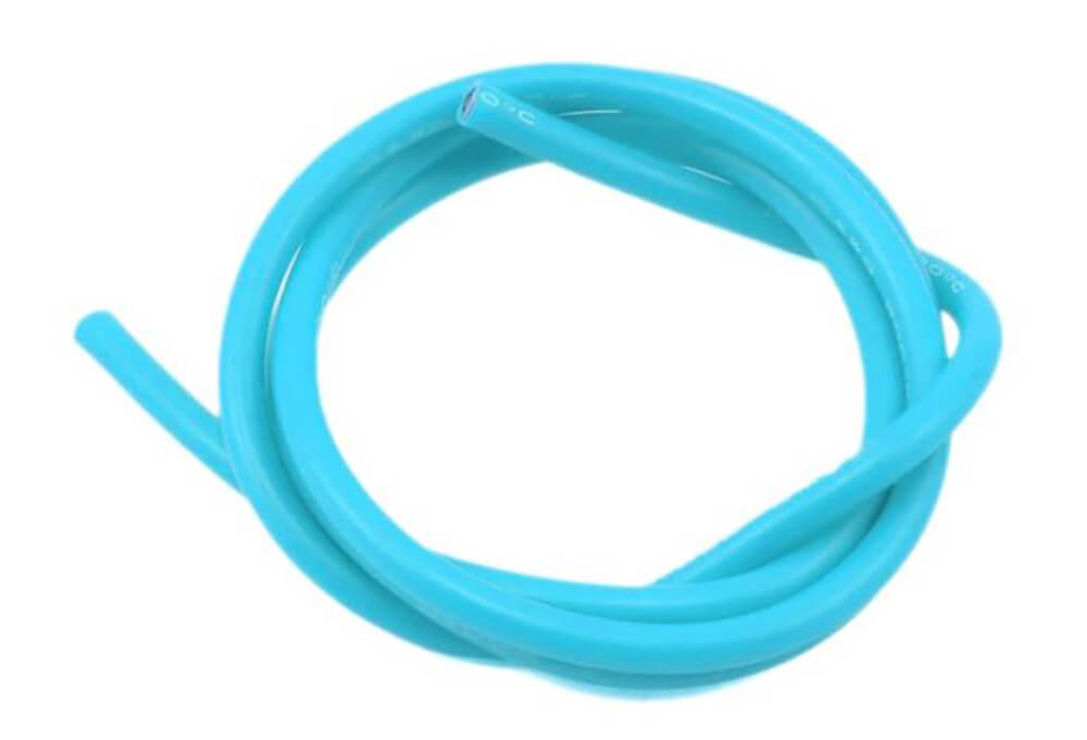 26 AWG Multi Stranded Copper-Silicone Cable - Blue 1 Meter