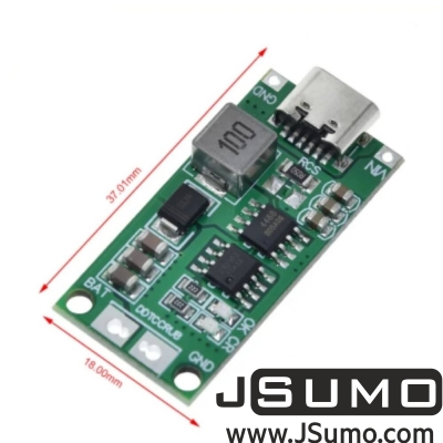  - 2S 18650 Lithium Battery Charging Module – 8.4V 2A Type-C Charging Board