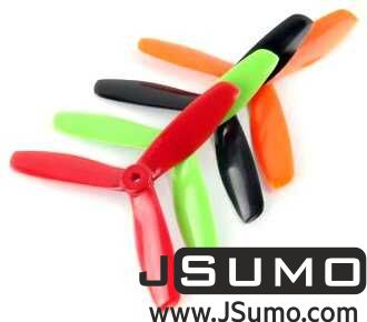 Jsumo - 3 Blades Mini Drone Propeller - 5045R CW Green (1)
