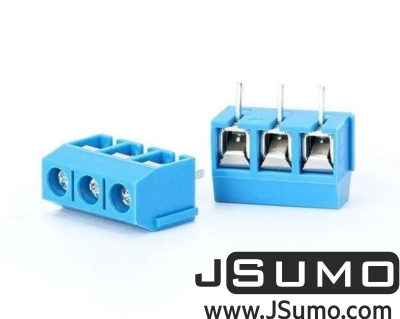  - 3 Pin Terminal Block KF301-P 5.08mm – Blue (1)