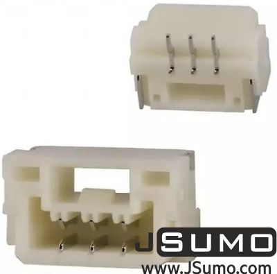 JST - 3 Pos Connector 1.25mm Top Input, SMD