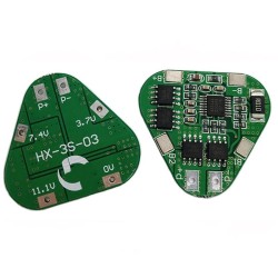 3 Series 12V 18650 Lithium Battery Protection Board - Thumbnail