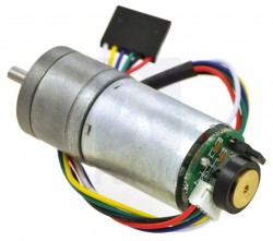 34:1 Metal Gearmotor 25Dx52L mm HP 6V with 48 CPR Encoder - Thumbnail