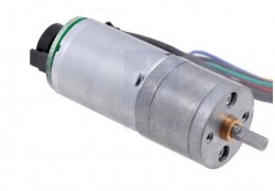 34:1 Metal Gearmotor 25Dx52L mm HP 6V with 48 CPR Encoder - Thumbnail
