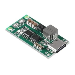 3S 18650 Lithium Battery Charging Module – 12.6V 2A Type-C Charging Board - Thumbnail