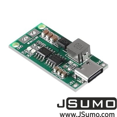  - 3S 18650 Lithium Battery Charging Module – 12.6V 2A Type-C Charging Board